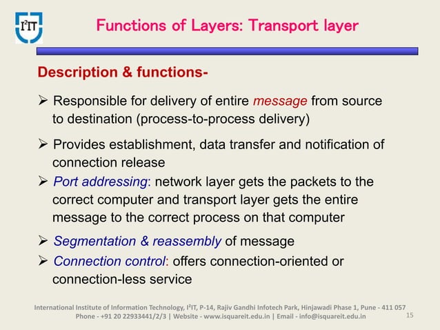 Fundamentals of Computer Networks | PPTX