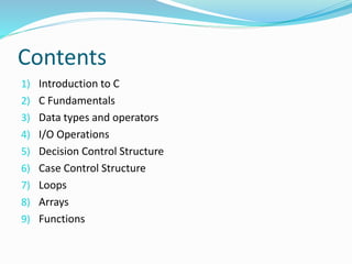 Fundamentals of computer programming by Dr. A. Charan Kumari | PPT