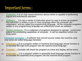Fundamentals of computers & information system | PPTX