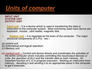 Fundamentals of computers & information system | PPTX