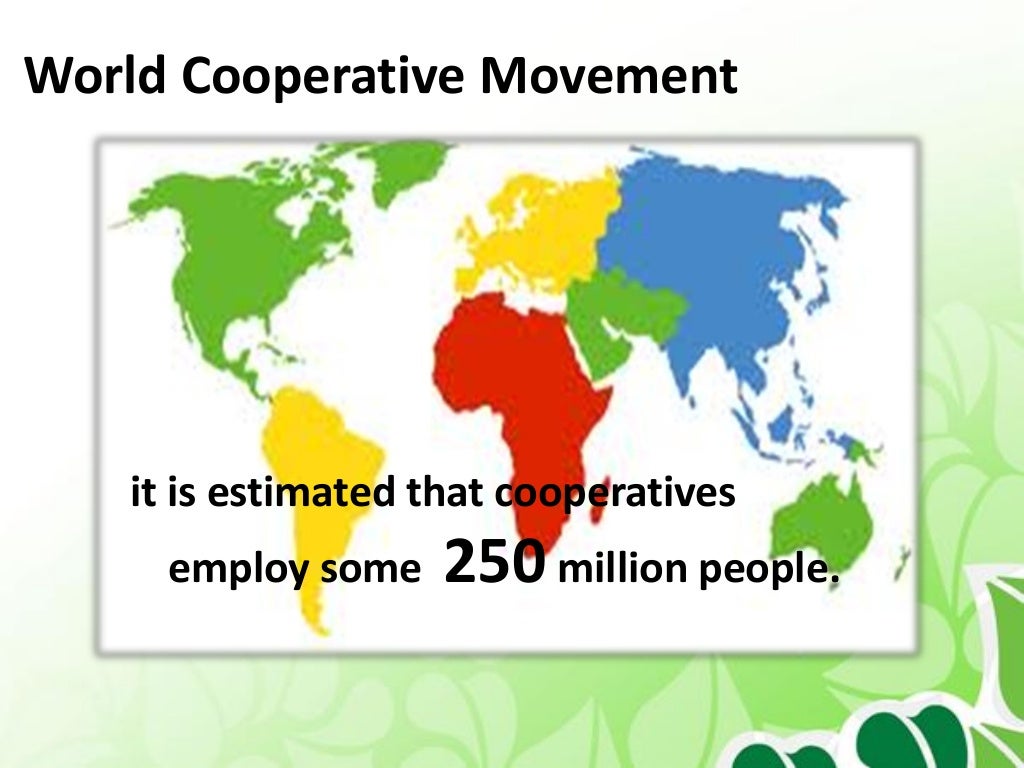 Fundamentals of Cooperative on History