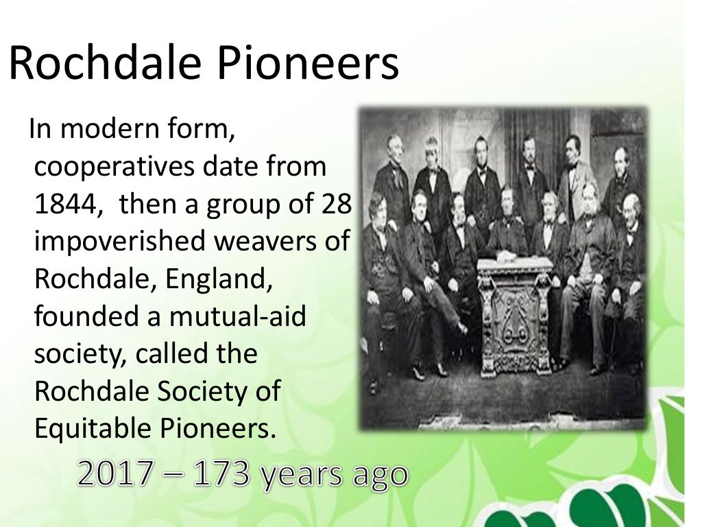 Fundamentals of Cooperative on History