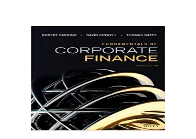 fundamentals of corporate finance pdf free download