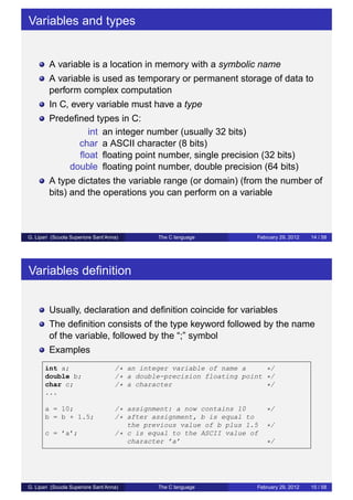 Fundamentals of c programming | PDF | Programming Languages | Computing