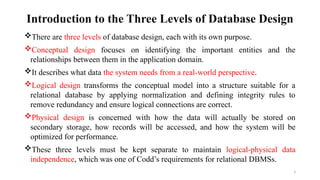 Comprehensive Guide to Physical Database Design in Relational Systems ...