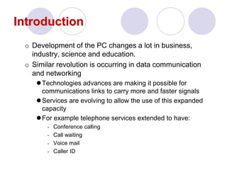 Fundamentals of data network | PPT