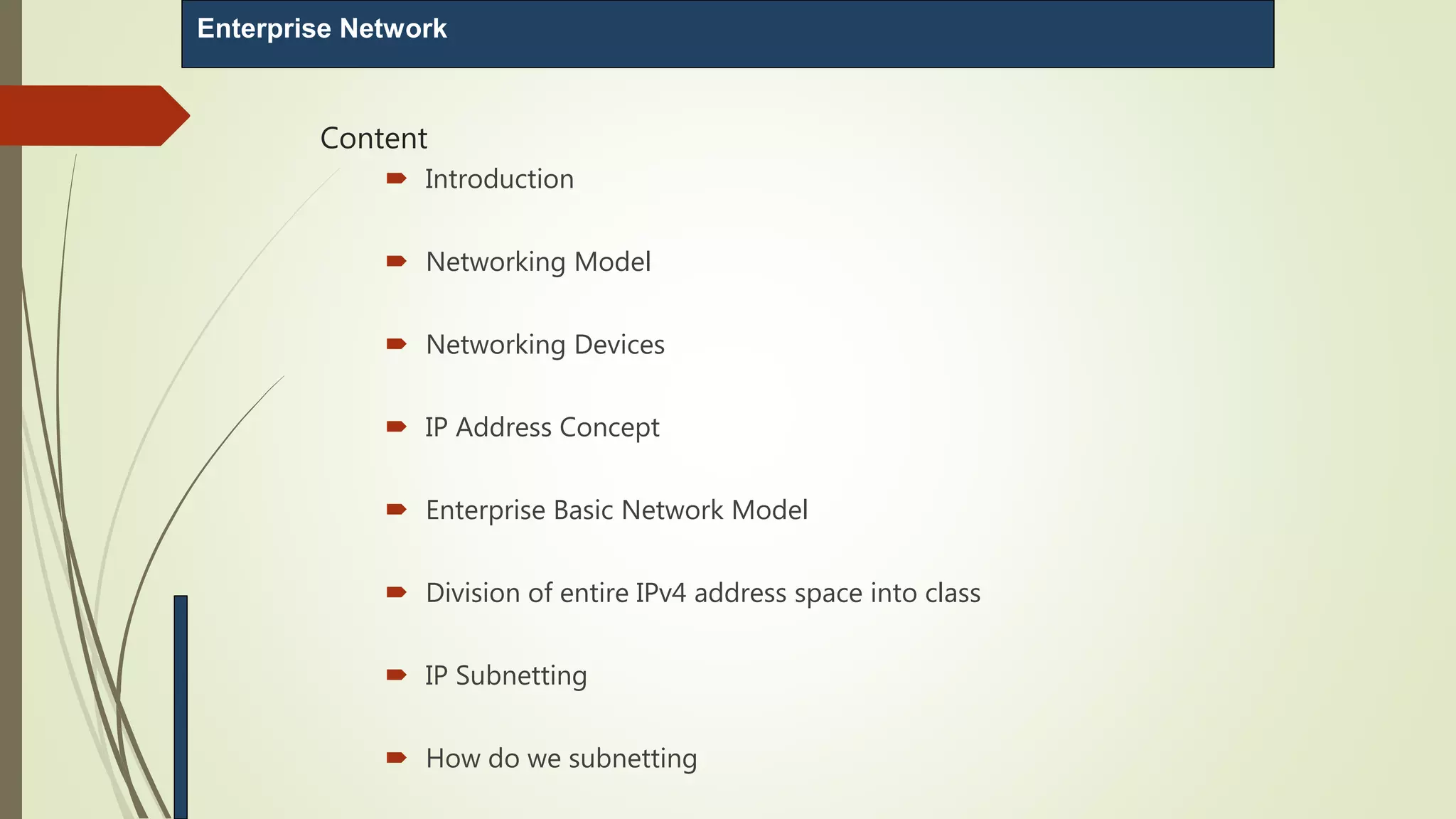 Fundamentals of enterprise TCP/IP Network and Subnetting | PPT