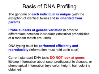 Fundamentals of Forensic DNA Typing .ppt