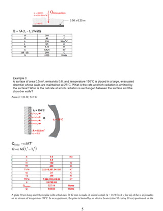 Fundamentals of heat transfer lecture notes | PDF