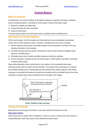 Fundamentals of hvac controls | PDF