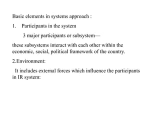 System Approach Ir fundamentals of IR.ppt