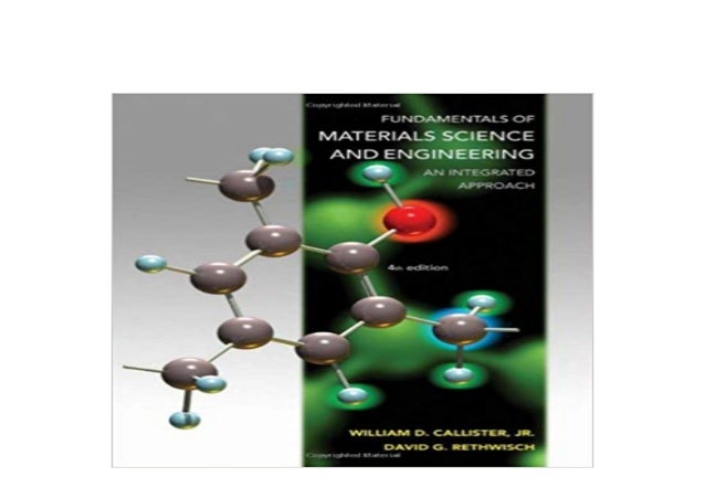 Fundamentals Of Materials Science And Engineering An Integrated Approach Pdf