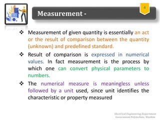 Understanding Measure Fundamentals of Measurement | PPTX