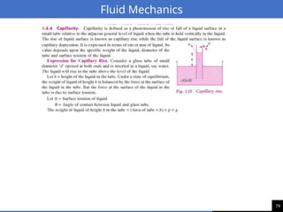 79
Fluid Mechanics
 