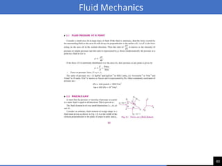 80
Fluid Mechanics
 