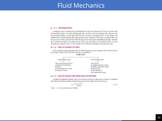 89
Fluid Mechanics
 