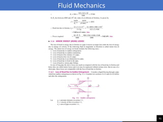 91
Fluid Mechanics
 