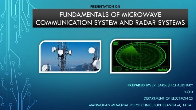 Radar Systems Radar Systems