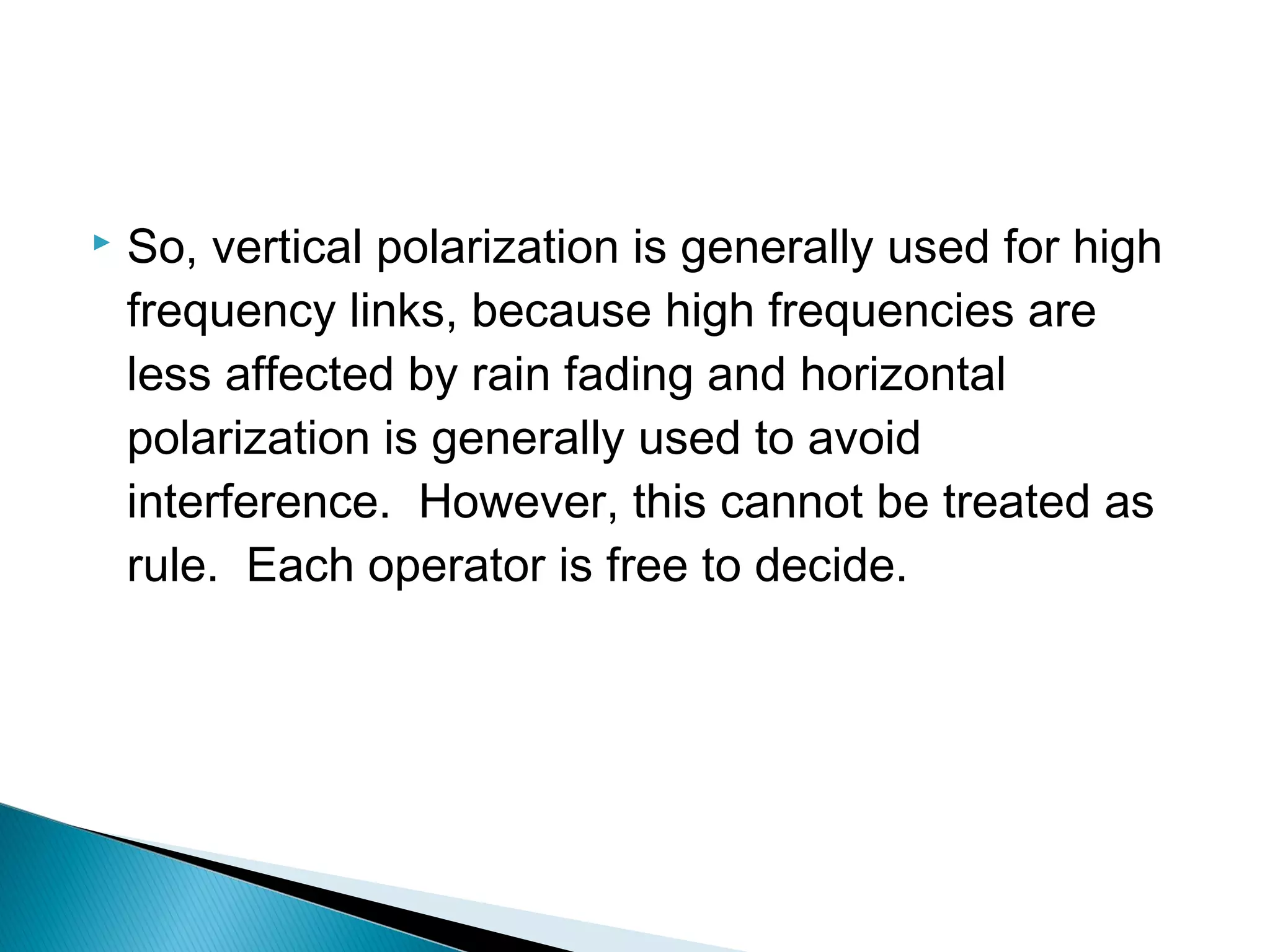 Fundamentals of microwave link design | PPT