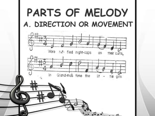 Three Basic Melodic Direction Fundamentals of music | PPTX