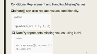 Fundamentals of NumPy, operation and application-Saurav Barua.pdf