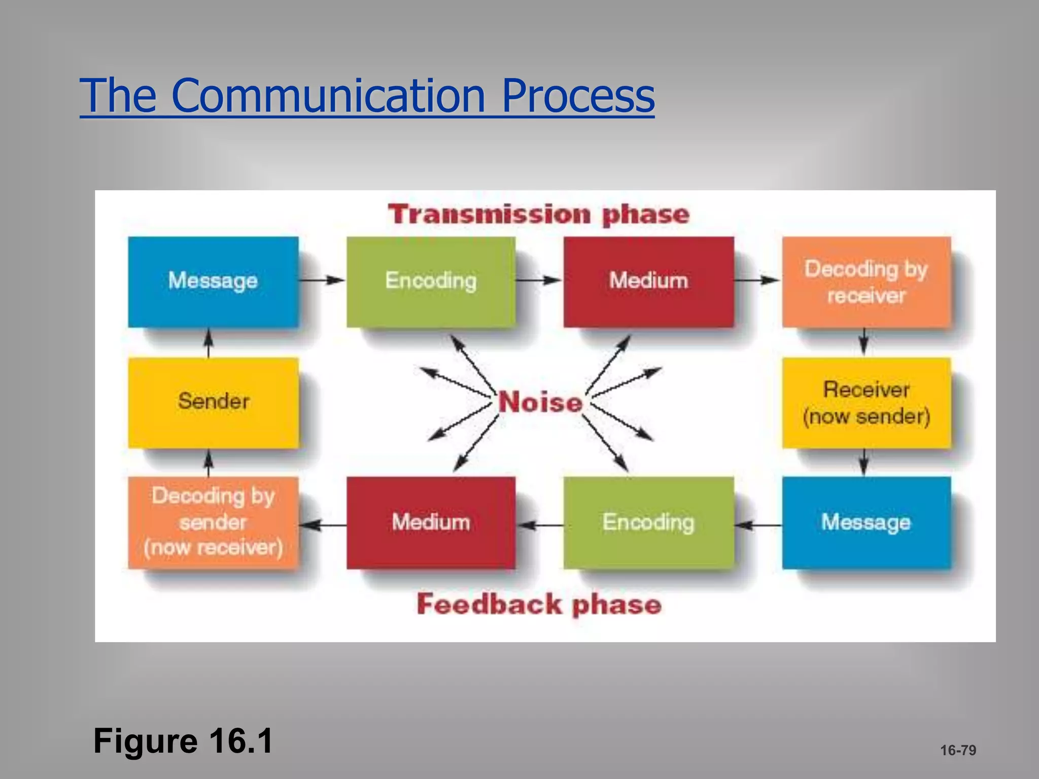 The Communication Process 
16-79 Figure 16.1 
 
