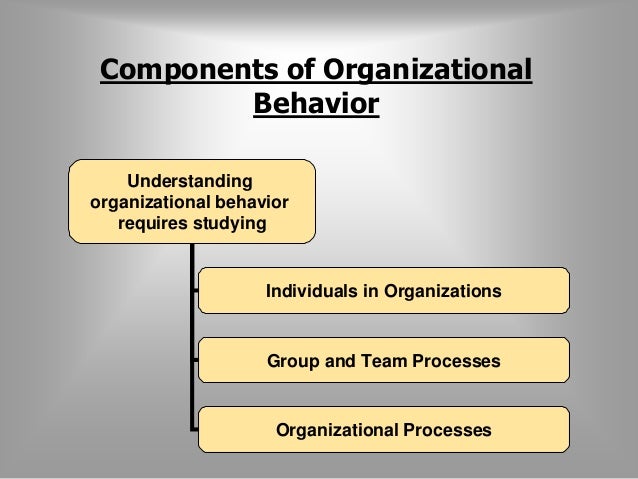 Organizational Behavior Chart