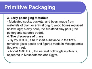 Fundamentals of packaging technology | PPT