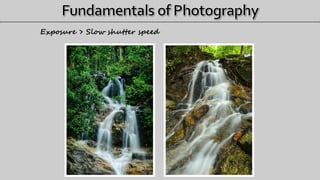 Exposure > Slow shutter speed
 
