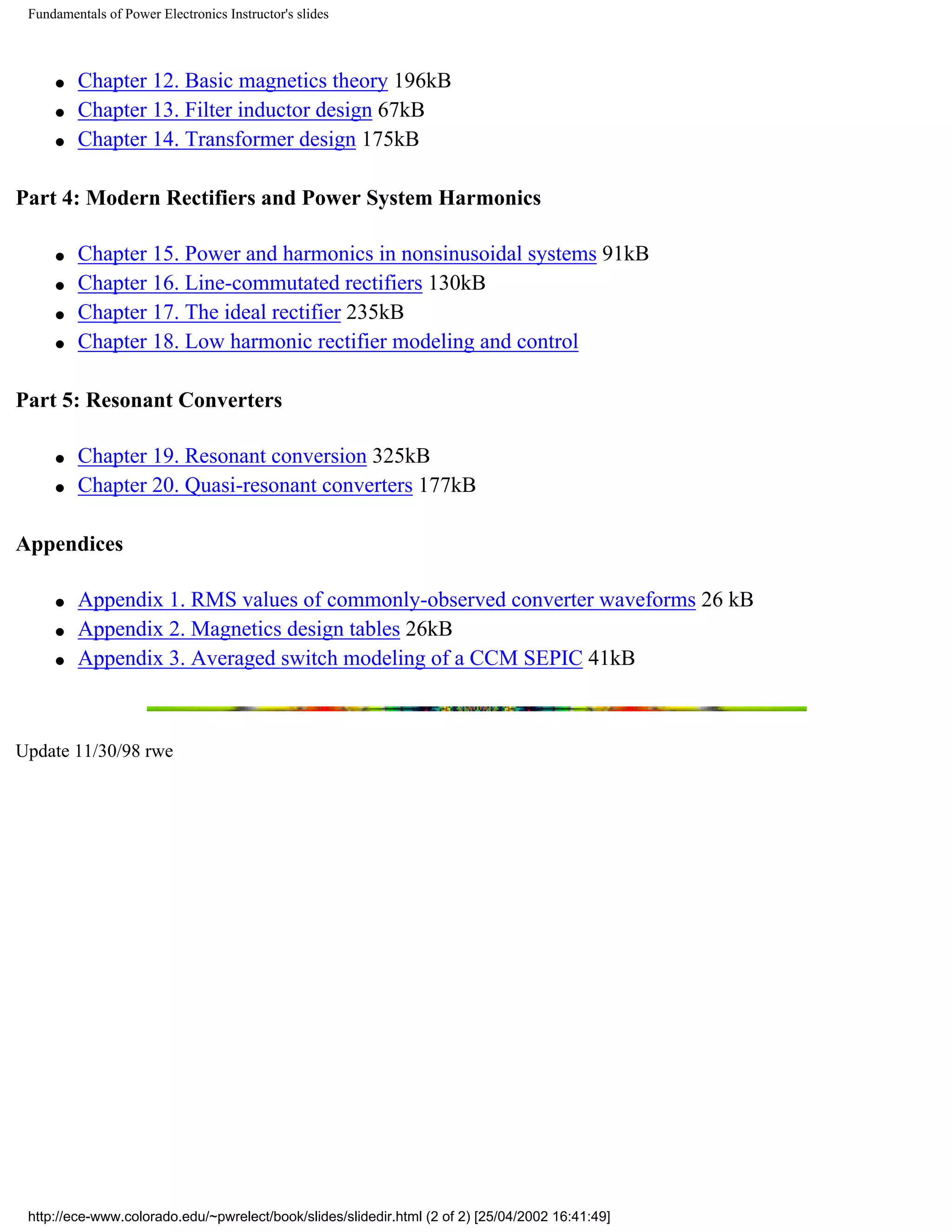 Fundamentals of power electronics r w erickson pdf