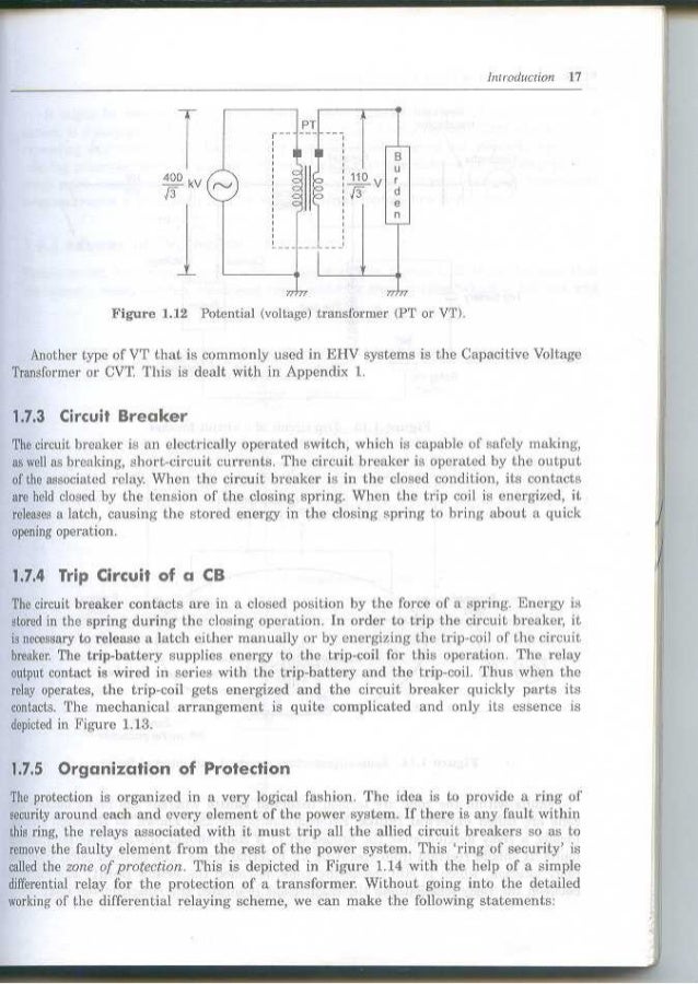 Fundamentals of power system protection by paithankar