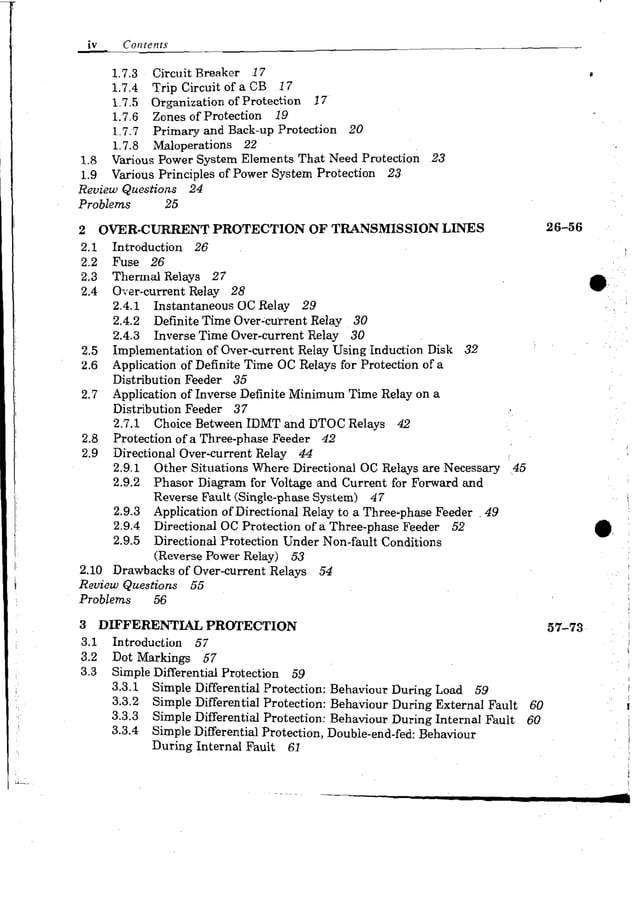 Fundamentals of Power System protection by Y.G.Paithankar and S.R.Bhide