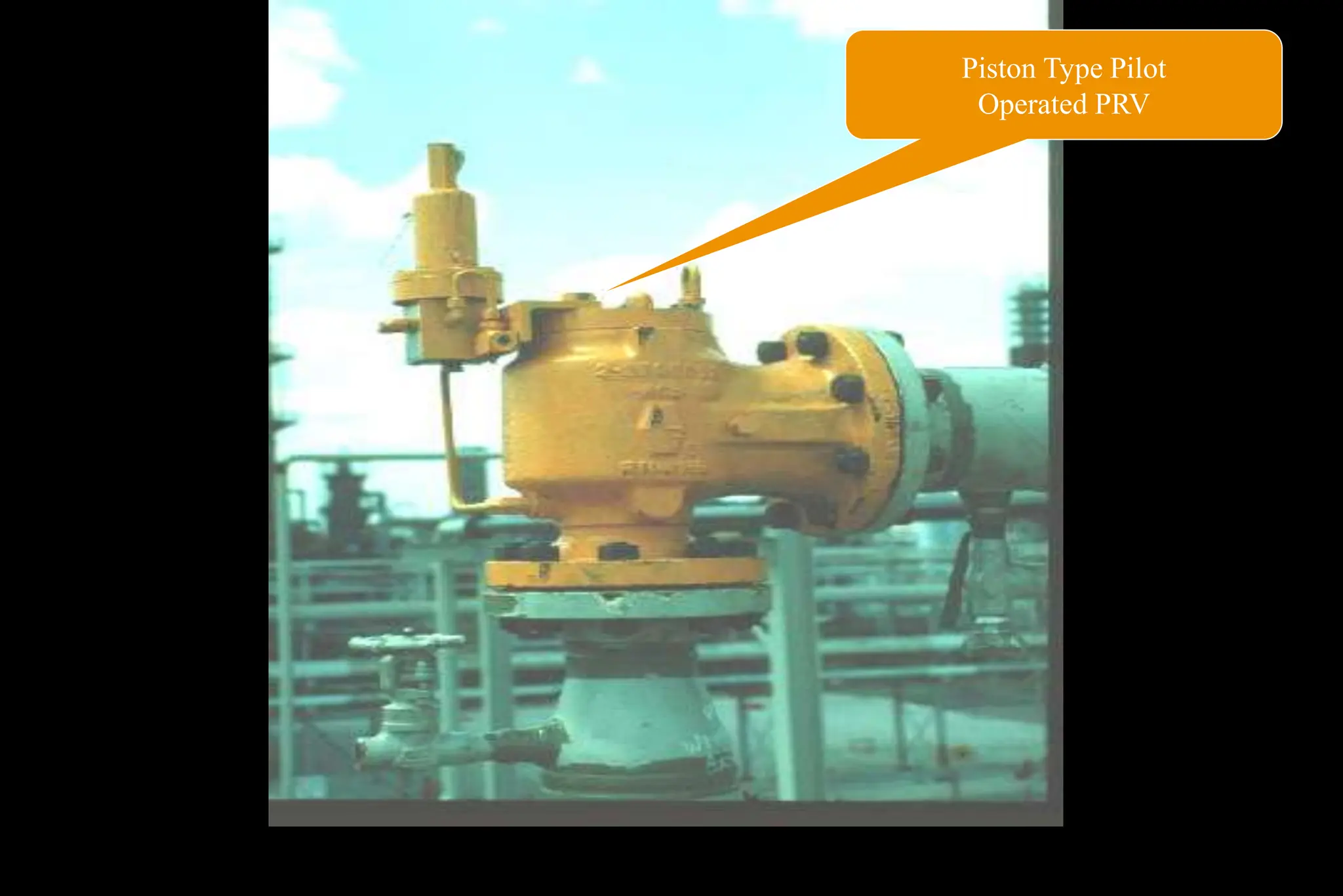 Piston Type Pilot
Operated PRV
 