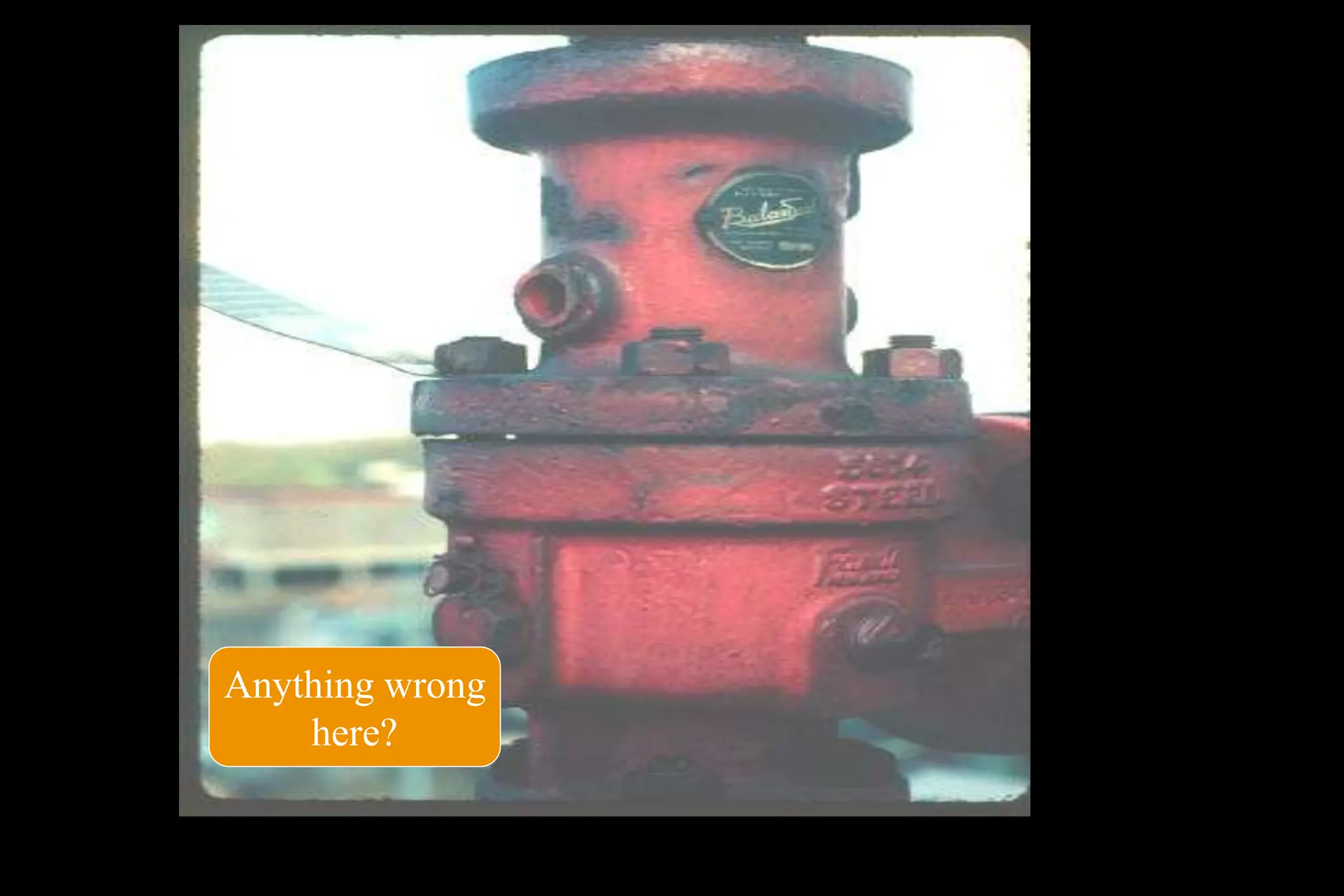 Anything wrong
here?
 