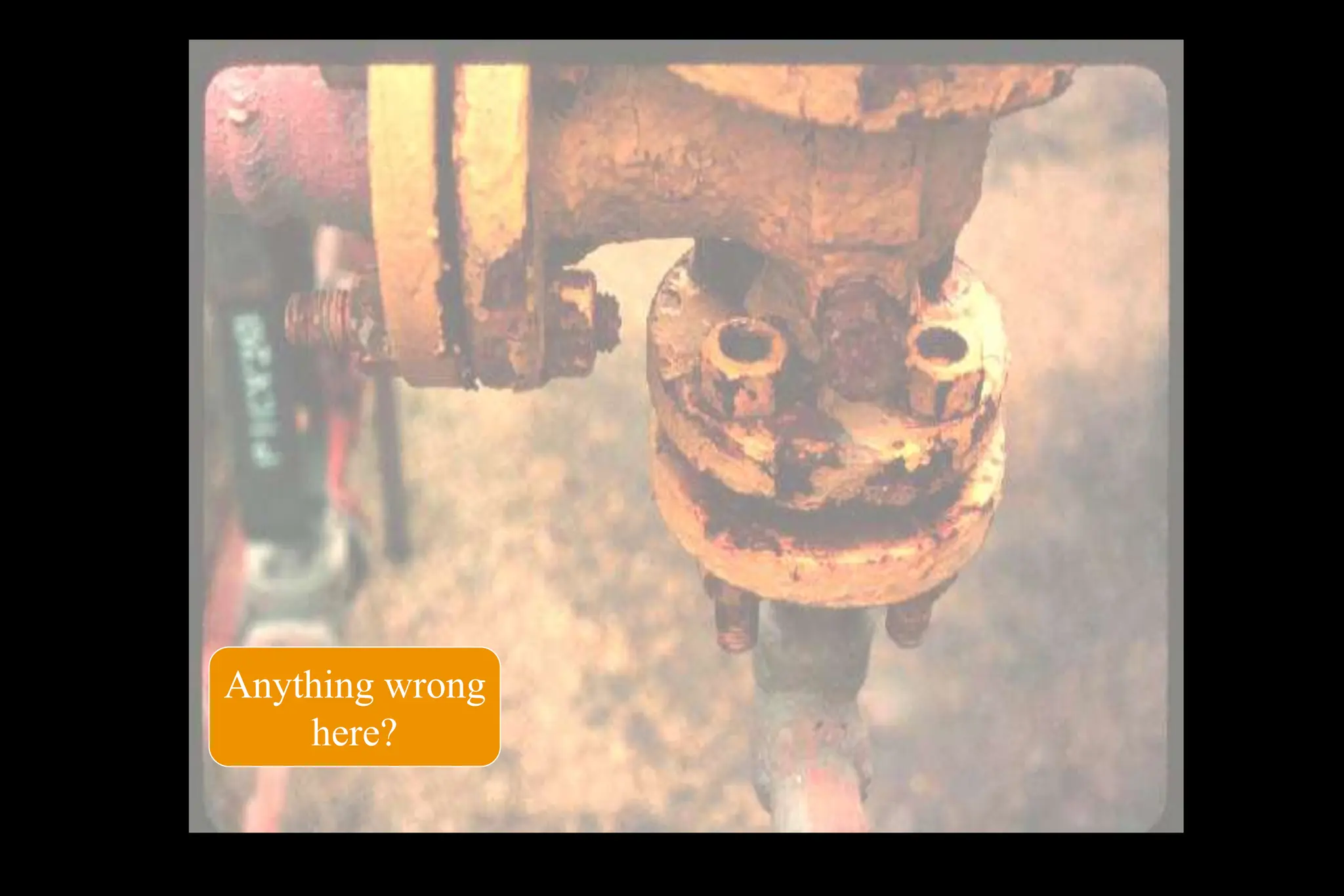 Anything wrong
here?
 