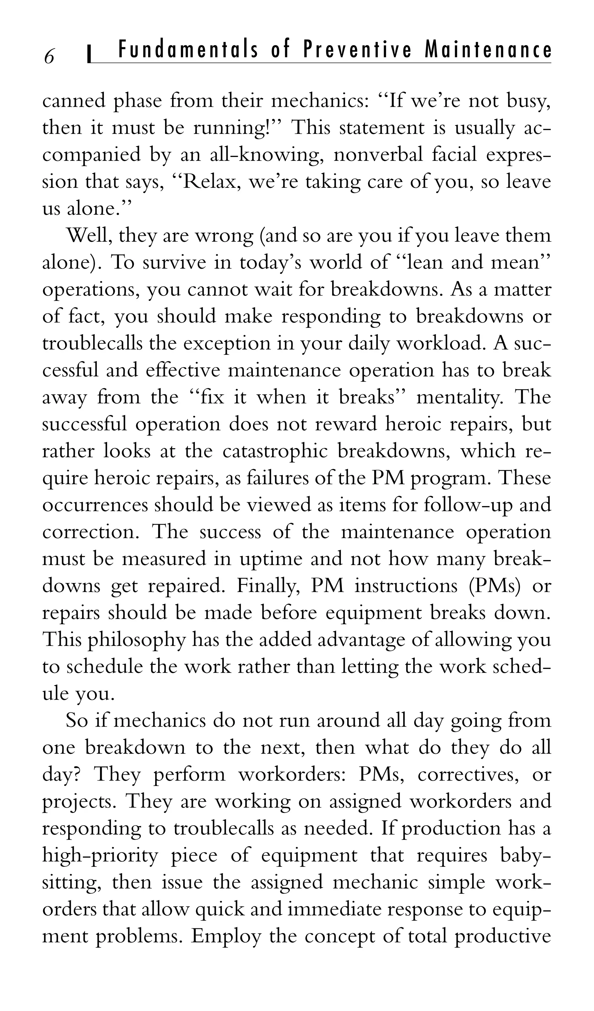 Fundamentals of preventive maintenance | PDF