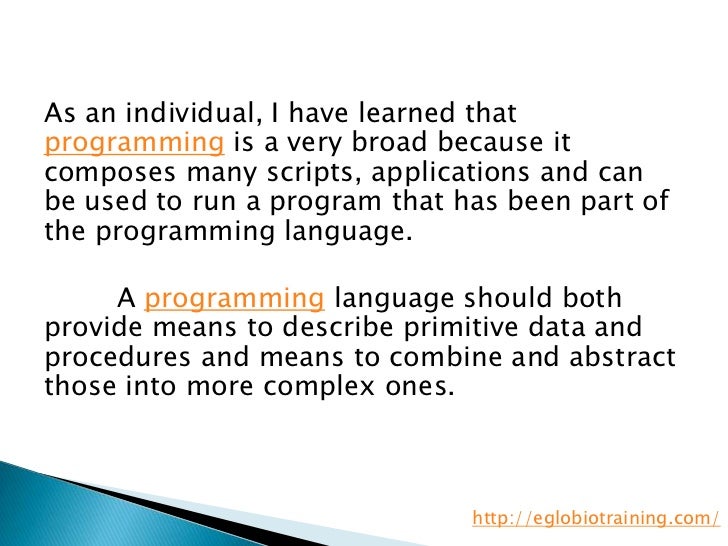 Fundamentals of programming final