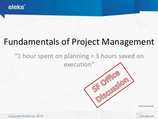 basics of project management basics of project management