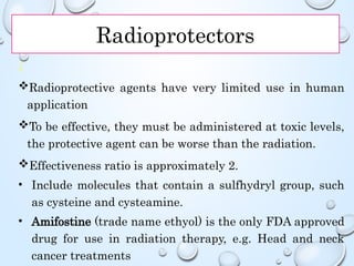 Fundamentals of Radiobiology: Radiation hazard and protection | PPTX
