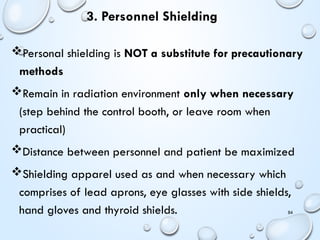 Hand Shield Method Fundamentals of Radiobiology: Radiation hazard and protection | PPTX