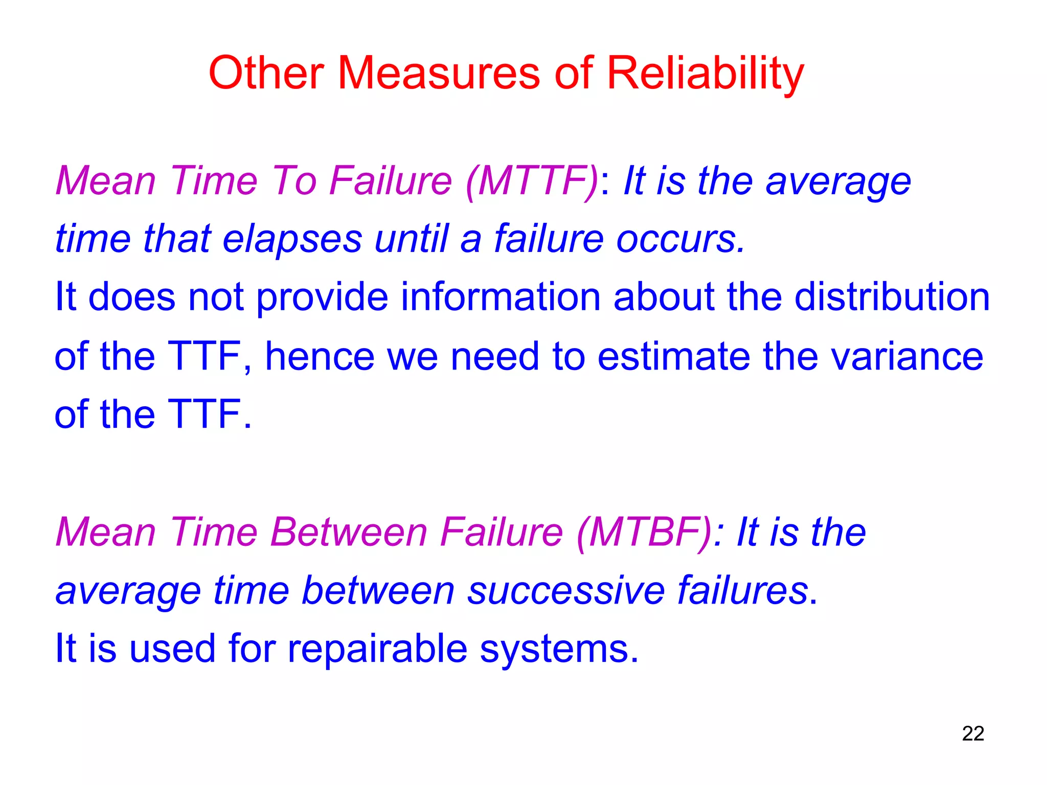 Fundamentals of reliability engineering and applications part1of3 | PDF