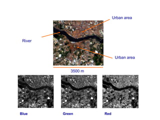 Urban area




 River



                            Urban area


            3500 m




Blue     Green       Red
 