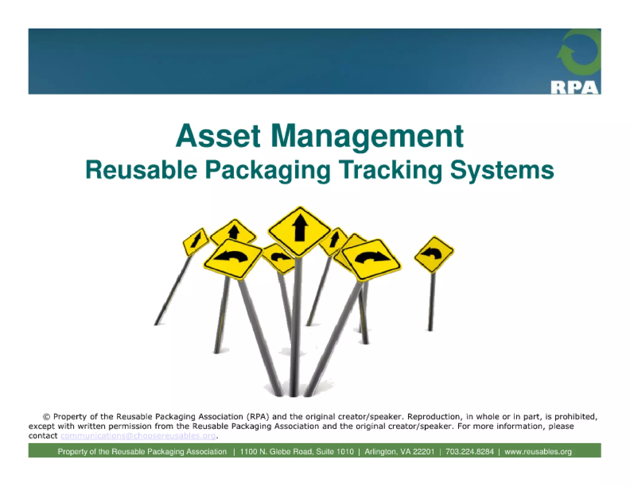 Fundamentals of reusable packaging 2010