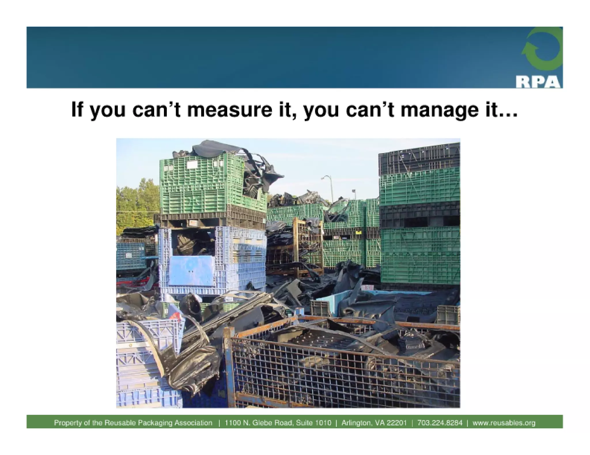 Fundamentals of reusable packaging 2010