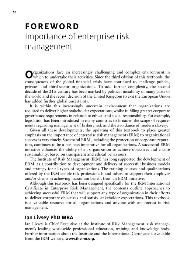 Fundamentals Of Risk Management Pdf Fundamentals Of Risk Management Pdf