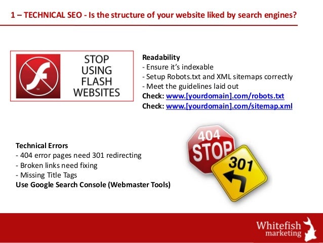 fundamentals of seo structure by whitefish marketing
