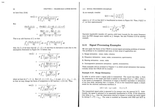 Fundamentals of Statistical Signal Processing - Estimation Theory ...