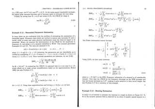 Fundamentals of Statistical Signal Processing - Estimation Theory ...