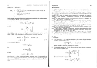 Fundamentals of Statistical Signal Processing - Estimation Theory ...