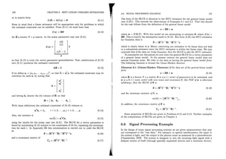 Fundamentals of Statistical Signal Processing - Estimation Theory ...